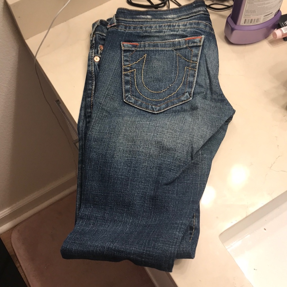 True Religion Women's Blue Jeans